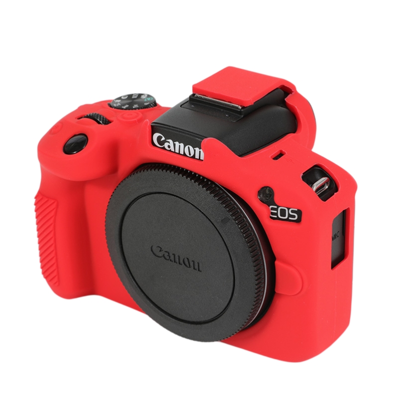 Canon Camera Eos R50 - R50 سيليكون درع الجلد حافظة كاميرا