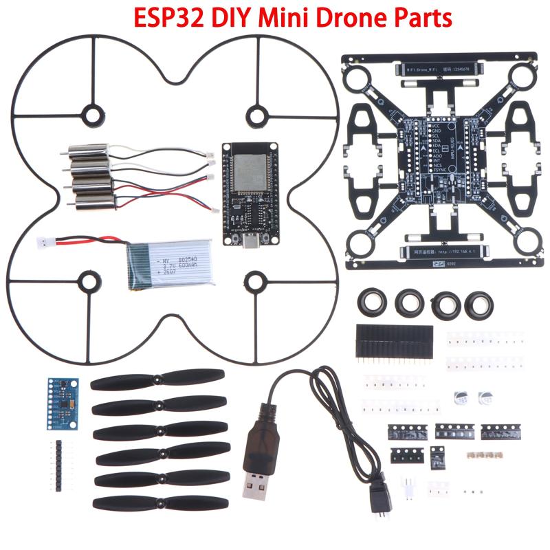 طقم طائرة بدون طيار صغيرة E1 E - مراجعة Drone Kit Parts Included وسعره
